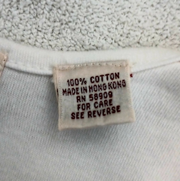 VTG 90s BECHAMEL Sailor Cotton Top, size S - Picture 9 of 10